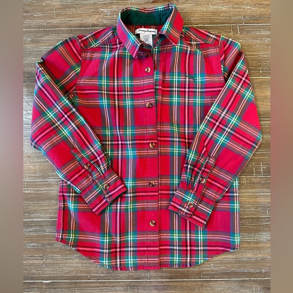 Boys, Tommy Bahama button down shirt, size 7-8 - Picture 1 of 6